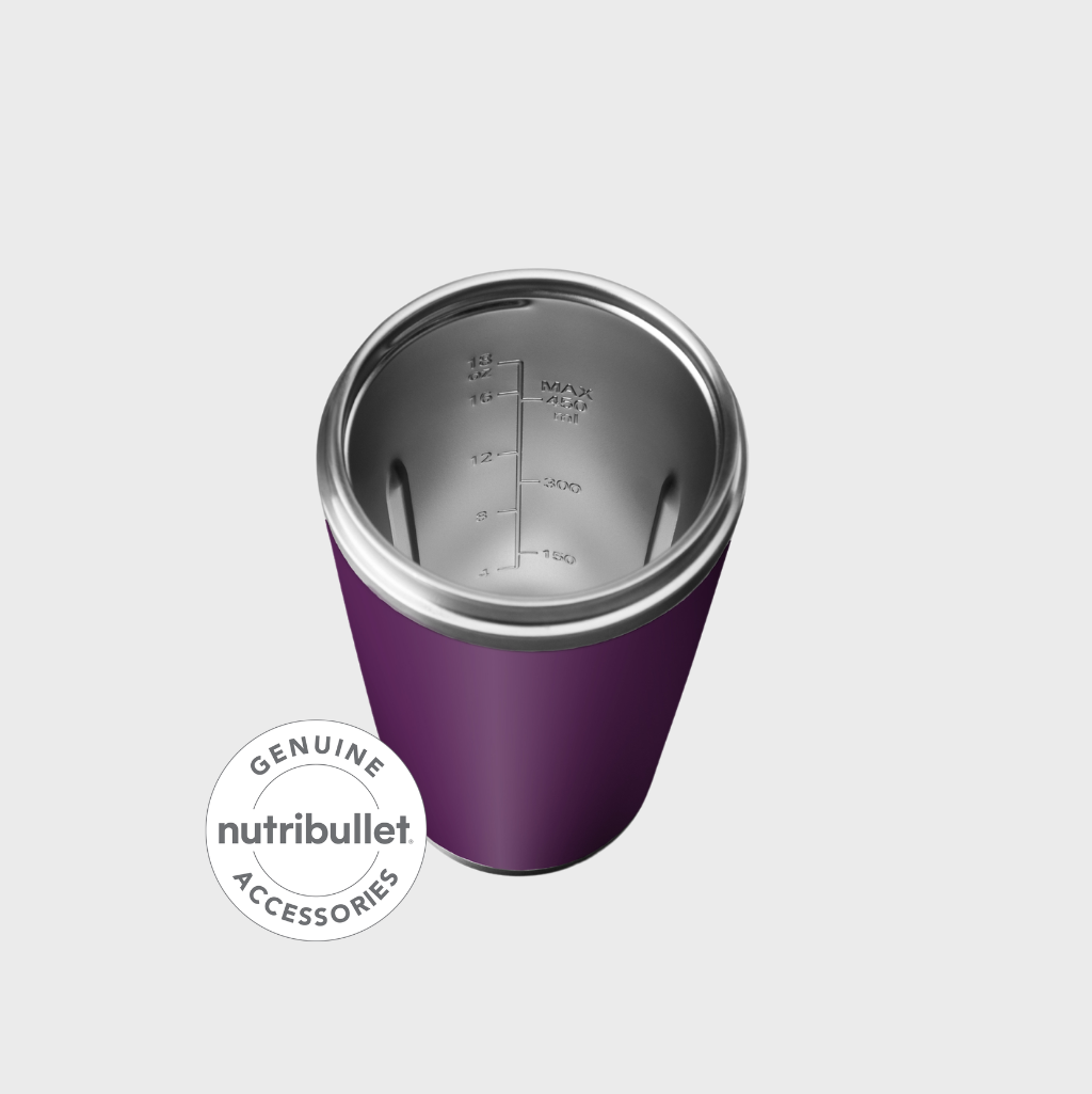 Nutribullet Flip 590ml Stainless Cup - Fig