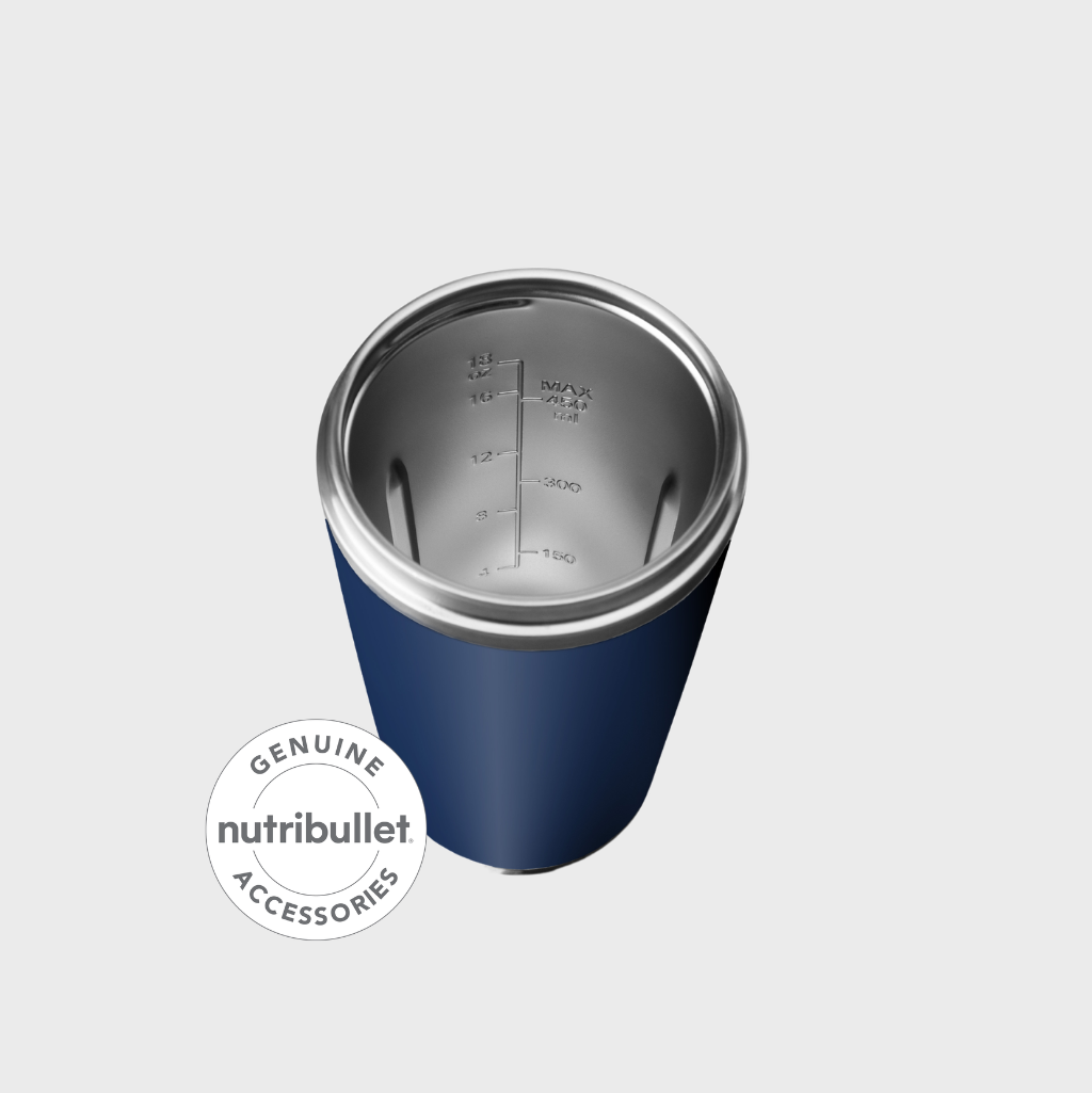 Nutribullet Flip 590ml Stainless Cup - Indigo