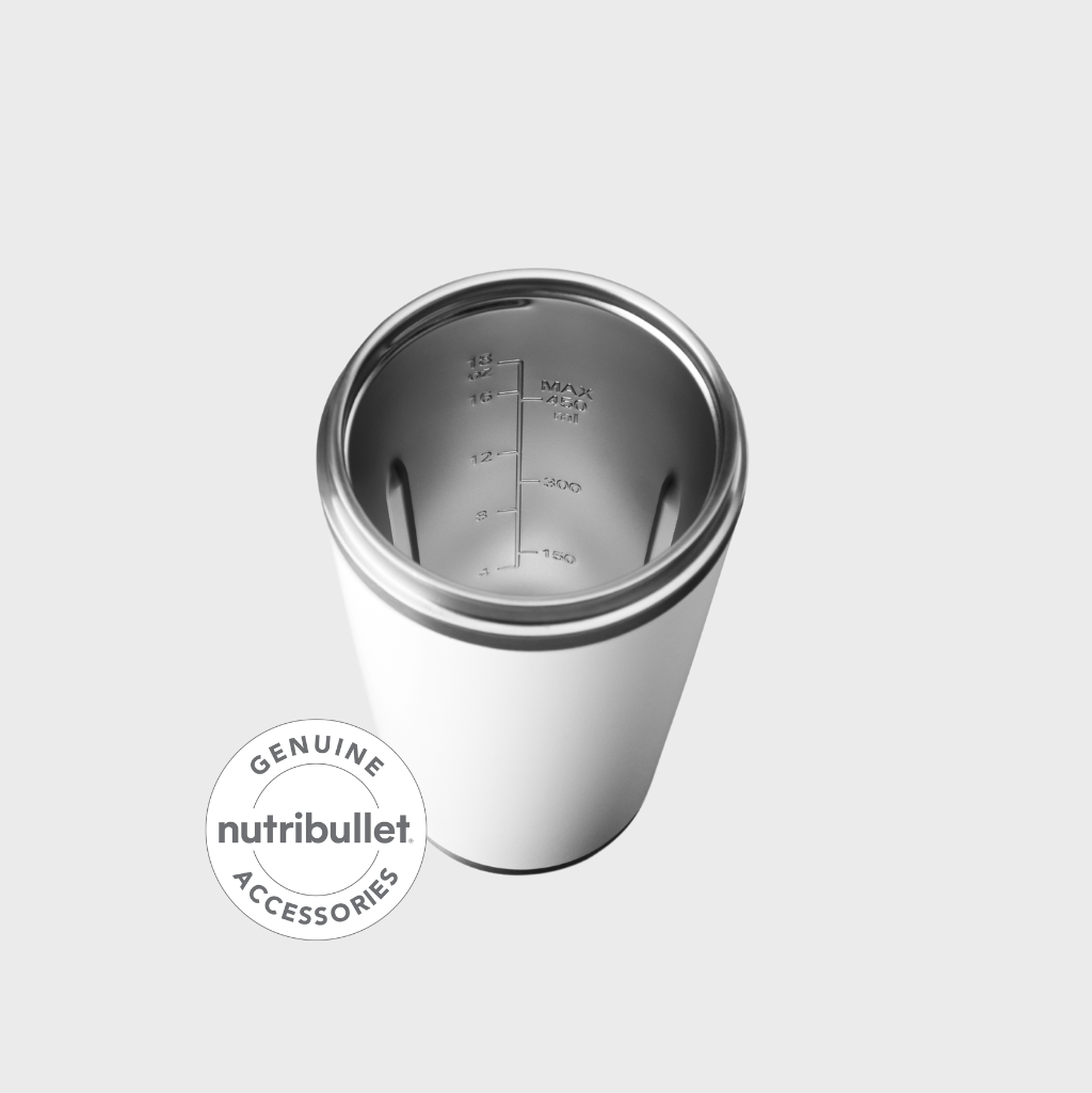Nutribullet Flip 590ml Stainless Cup - White