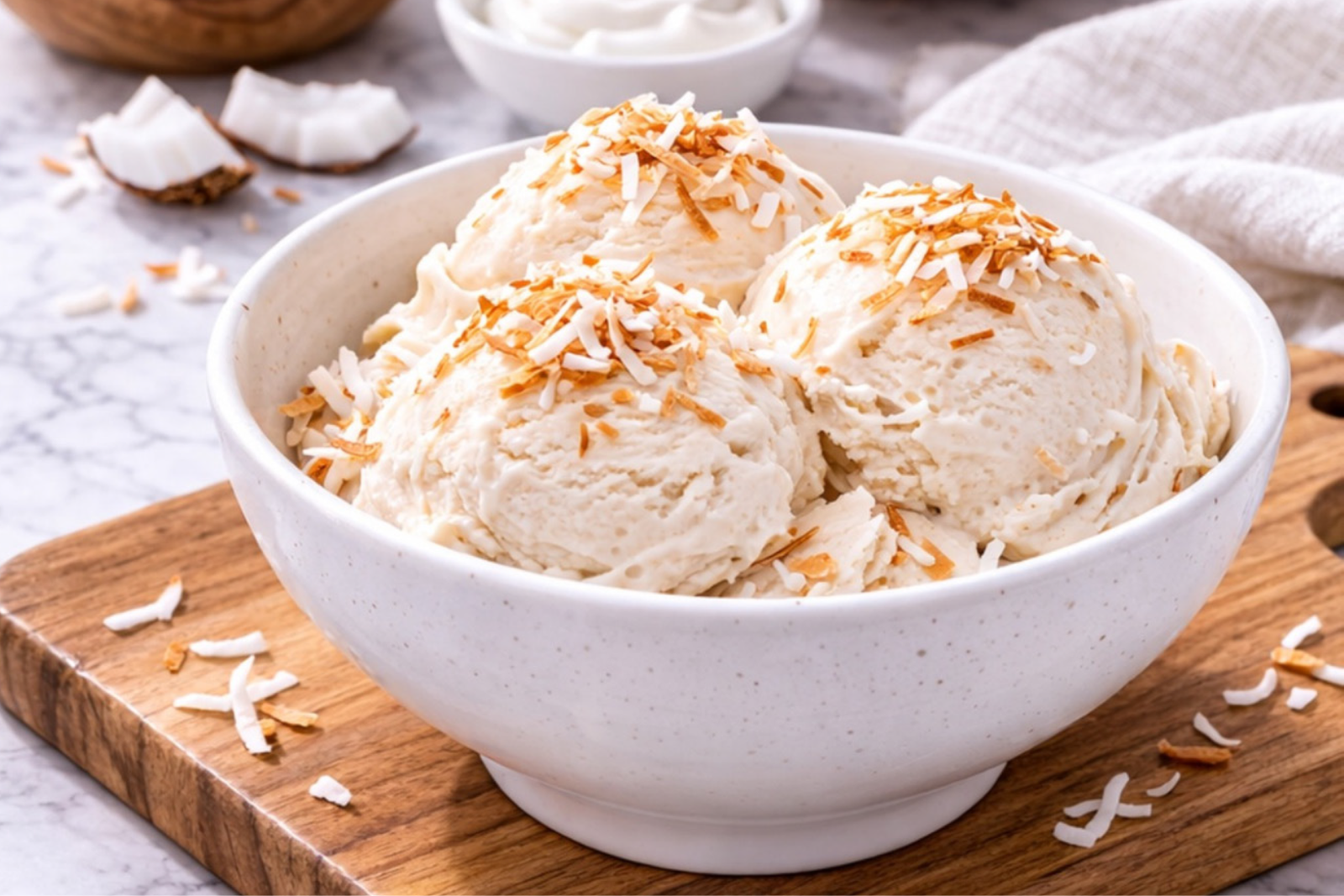 Toasted Coconut Ice Cream