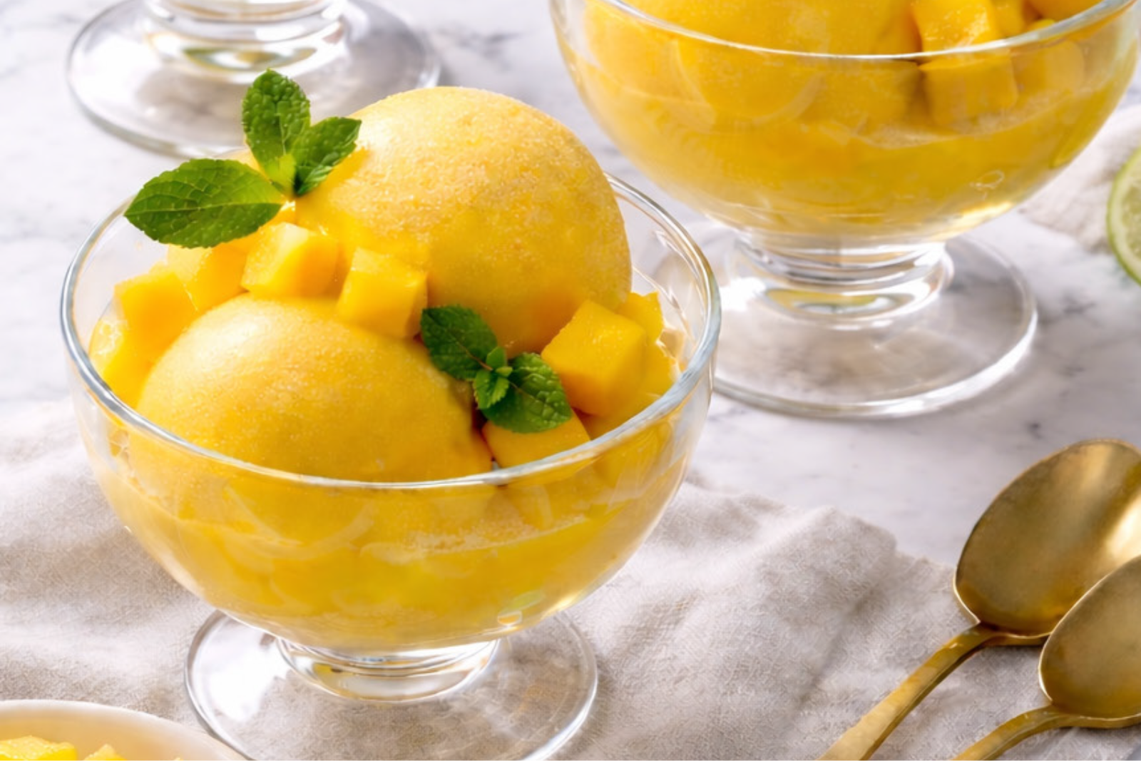 Tropical Mango Sorbet