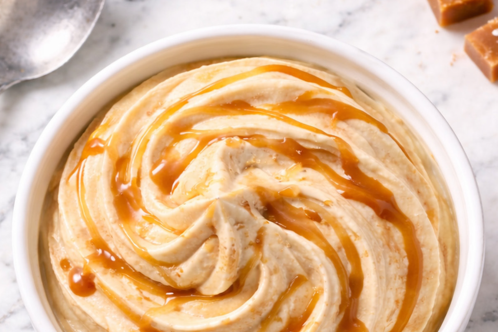 Dulce De Leche Frozen Yogurt