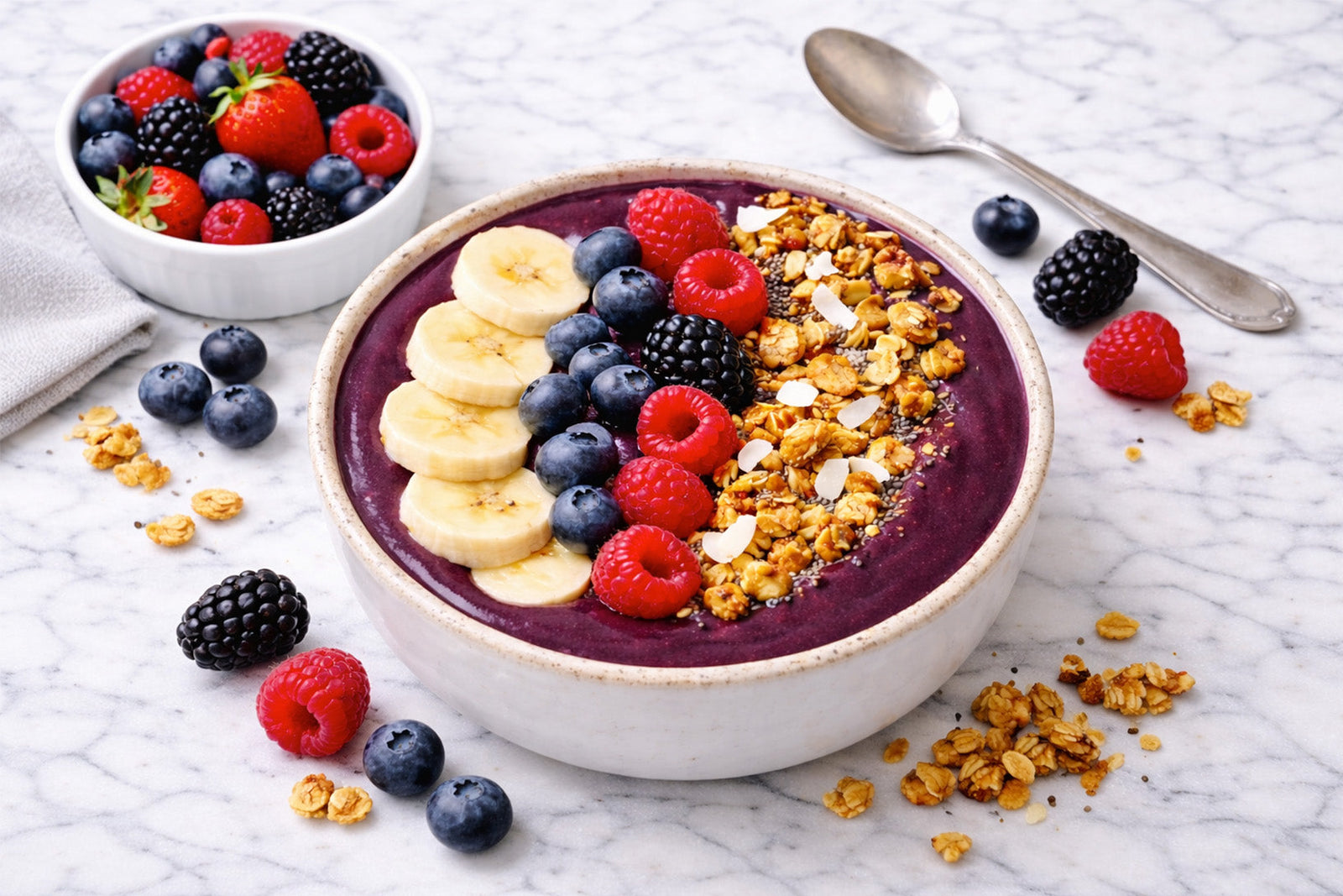 Acai and Berry Smoothie Bowl