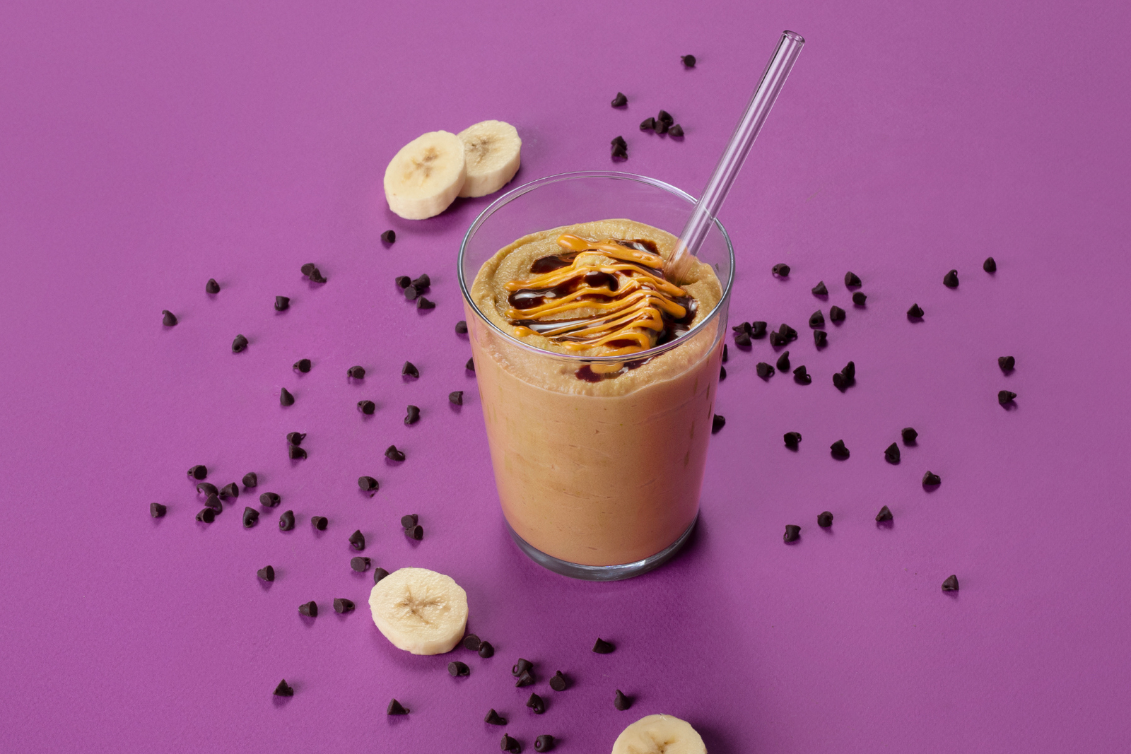 Chocolate banana shake