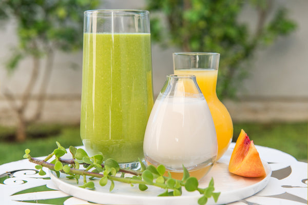 Vegan Peach Oat Smoothie - NutriBullet New Zealand