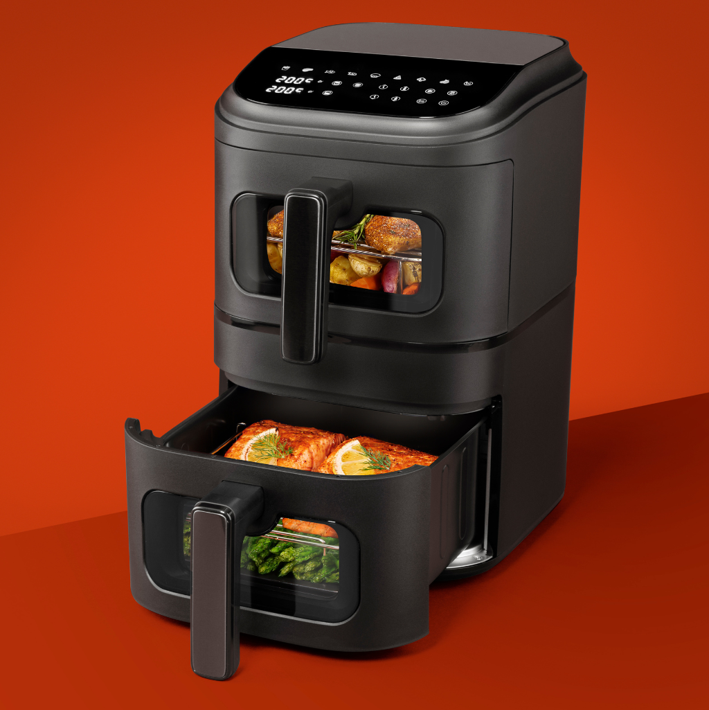 nutribullet CrispLite Dual Stack Air Fryer 9L