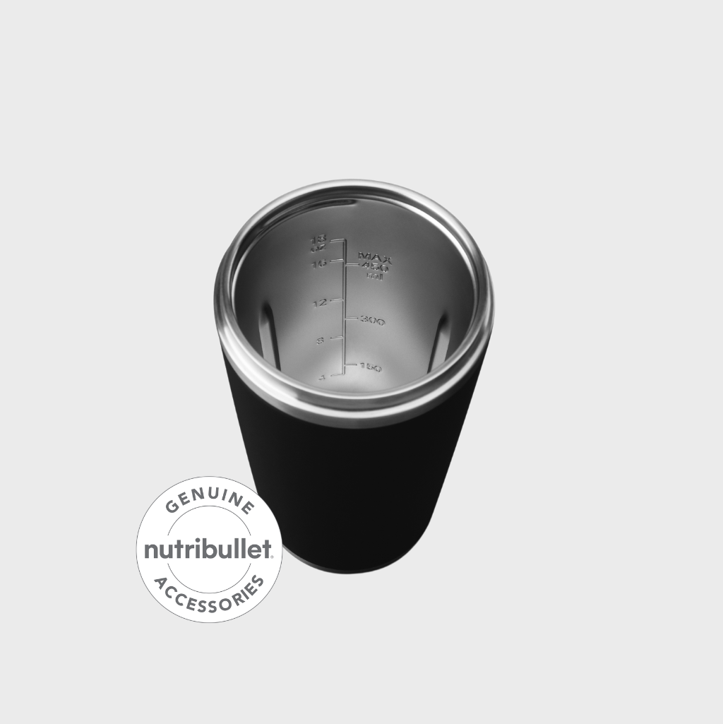 Nutribullet Flip 590ml Stainless Cup - Black