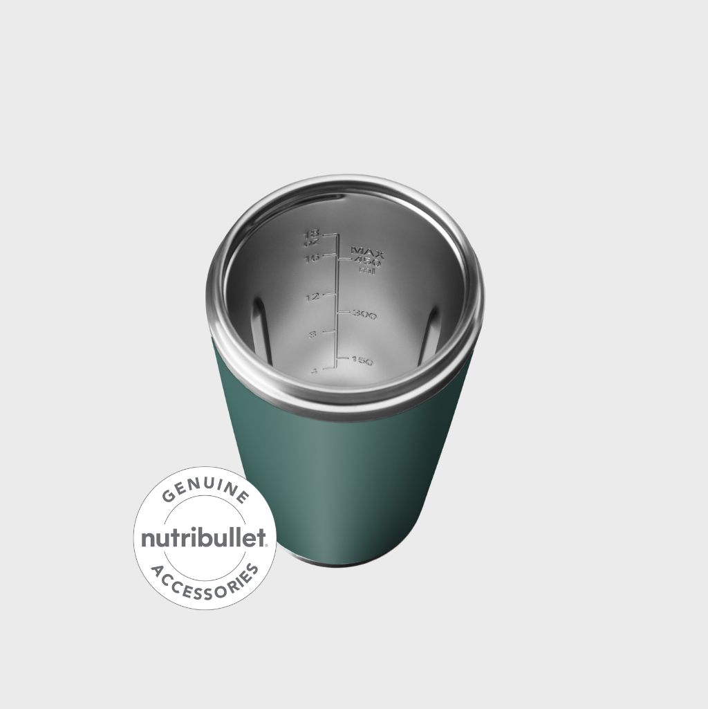 Nutribullet Flip 590ml Stainless Cup - Eucalyptus