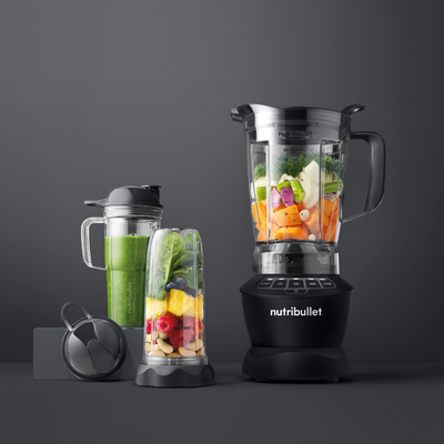 NutriBullet 2.0 Blender Combo 1200 Matte Black