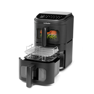 nutribullet CrispLite Dual Stack Air Fryer 9L