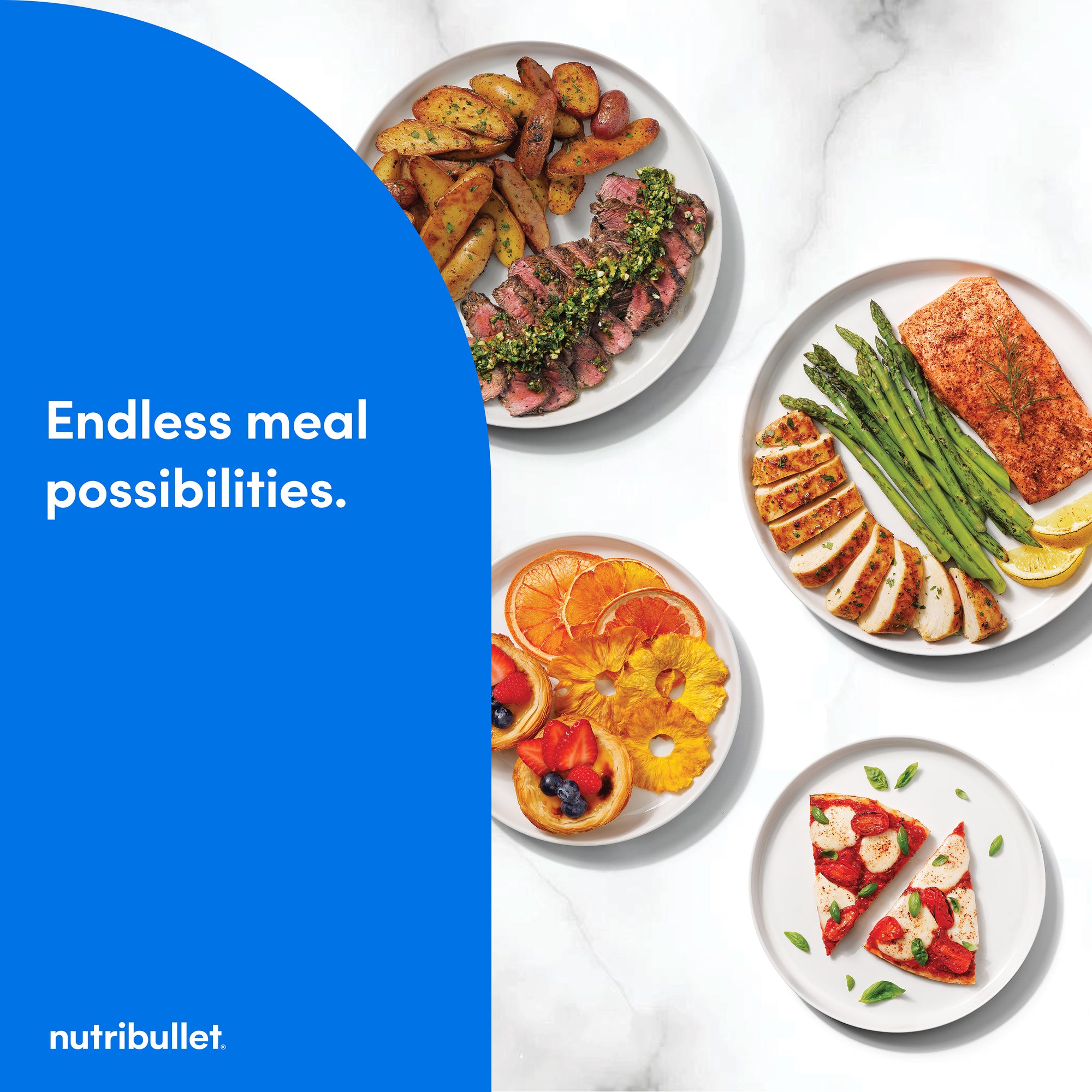 nutribullet CrispLite Dual Stack Air Fryer 9L