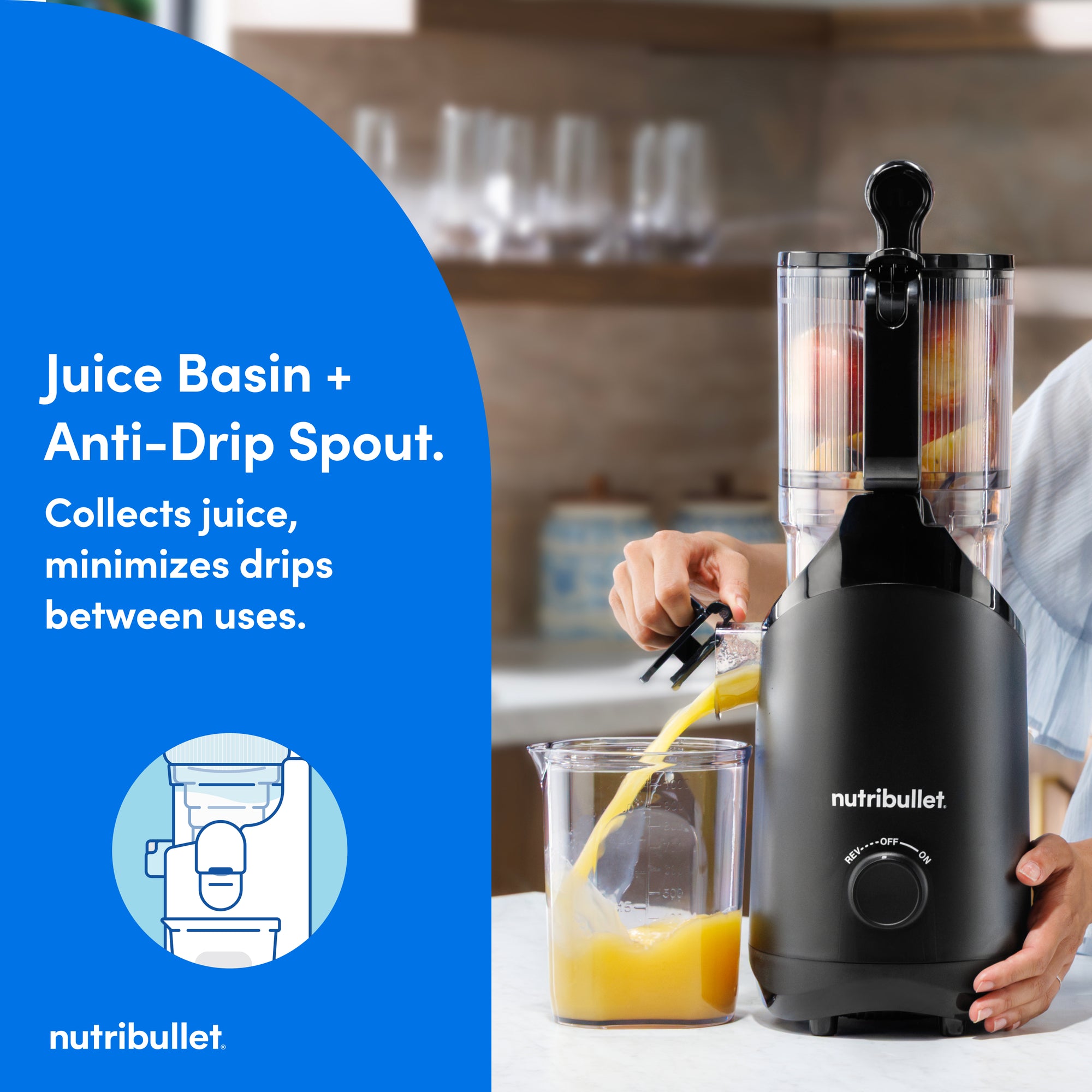 nutribullet Cold Press Batch Juicer
