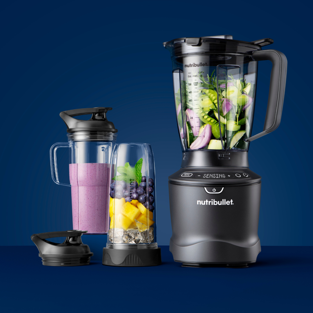 Blender Nutribullet SmartSense 1500W – 1,8 L, 5 Vitesses, Fonction Pulse, Tasses Incluses - 1