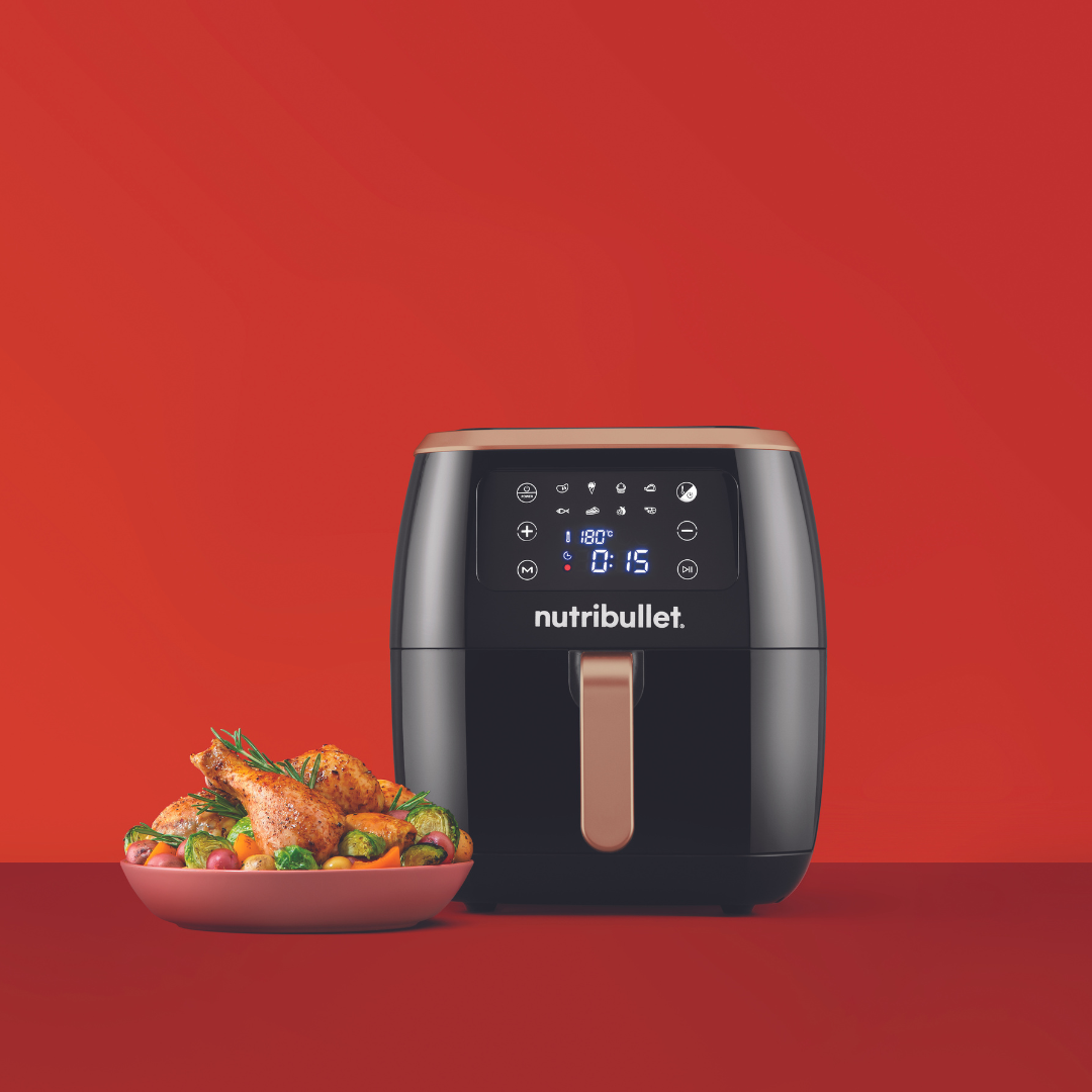 NutriBullet XXL Digital Air Fryer Rose Gold Ltd Edition