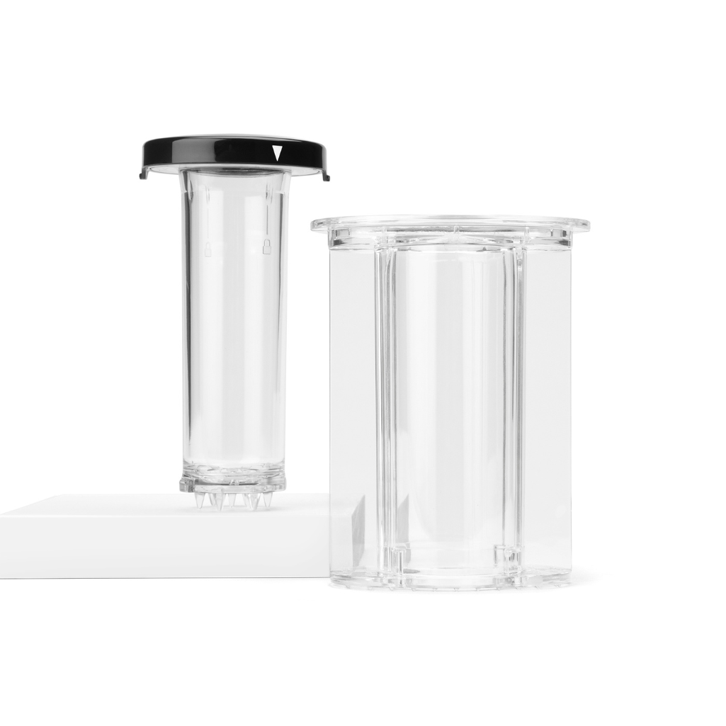 Nutribullet Food Processor Work Bowl with Lid and Pusher