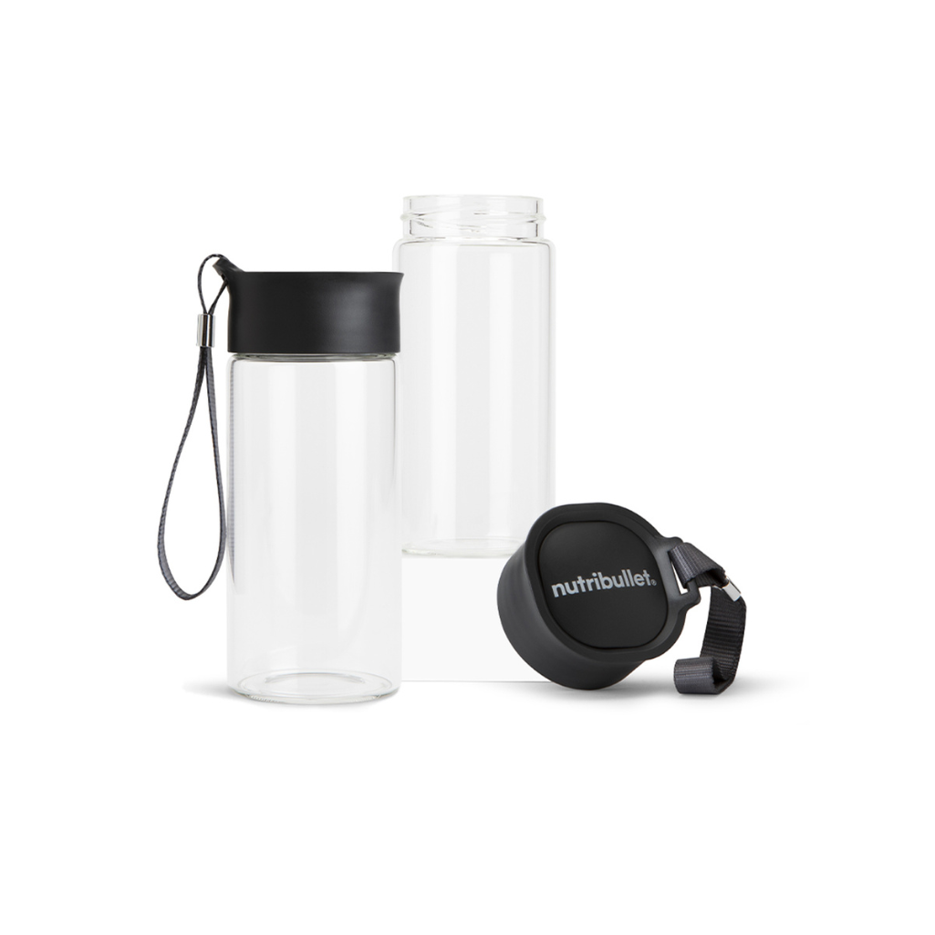 Nutribullet Juicer Glass Bottles with Lids
